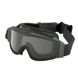 Балістичні окуляри-маска ESS Profile TurboFan із лінзами: Прозора / Smoke Gray. Колір оправ: Чорний. ESS-740-0131 фото 5