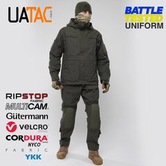 Комплект штурмові штани + куртка. Демісезон UATAC GEN 5.2 Olive (Олива), 1755606309 фото