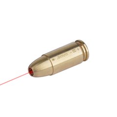 Лазерний патрон для холодного пристрілювання 9 mm. Vector Optics Red Laser Brass., SCBCR-11 фото