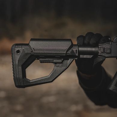 Приклад телескопический SIRIUS KEY-ARMA Milcom Hybrid для винтовки 195 мм SIRIUS-BLK фото Orkov.net