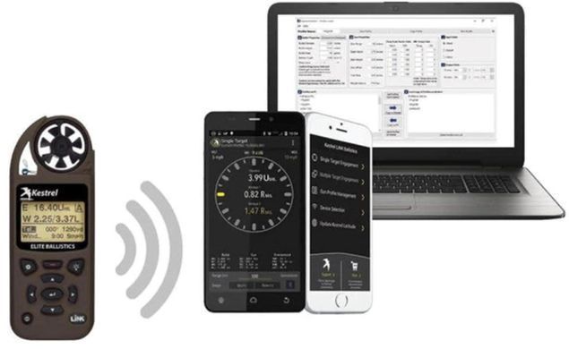 Метеостанция Kestrel 5700 Elite Applied Ballistics с Bluetooth (TAN) 0857ALTAN фото Orkov.net