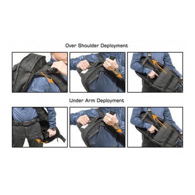 Сумка UTG Alpha Battle Carrier Rapid Sling Pack для винтовки длиной 34" Чёрный PVC-PSP34BX фото Orkov.net