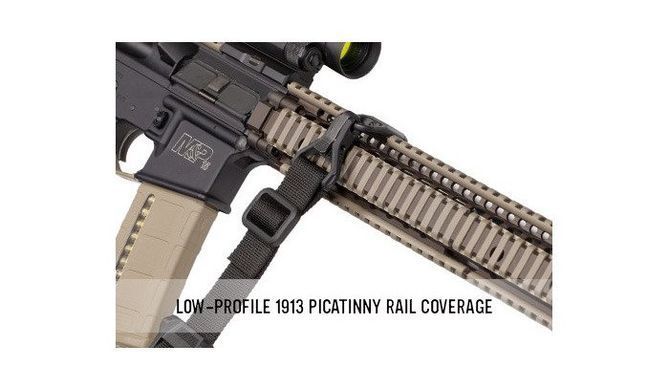 Защитная накладка из эластомера Magpul на планку Picatinny/RIS с 18 слотами XT MAG013-ODG Olive Drab Green MAG013-BLK фото Orkov.net
