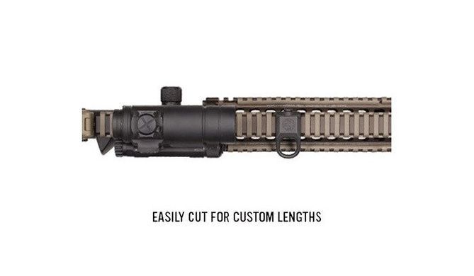 Защитная накладка из эластомера Magpul на планку Picatinny/RIS с 18 слотами XT MAG013-ODG Olive Drab Green MAG013-BLK фото Orkov.net