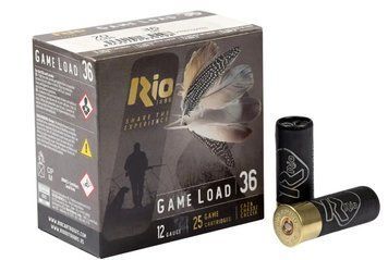Патрон RIO Game Load-36 кал. 12/70 дробь №1 (4 мм) навеска 36 г. RIO-14410191 фото Orkov.net