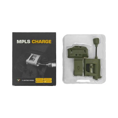 Фонарь на шлем Night Evolution MPLS CHARGE Olive