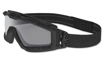 Балістичні окуляри-маска Oakley Alpha Halo Goggle Колір лінзи: Smoke Gray Колір оправи: Matte Black OKY-OO7065-01, OKY-OO7065-01 фото