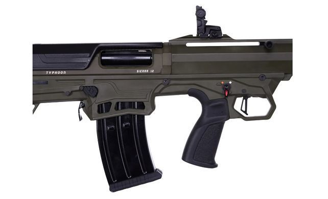 Винтовка Typhoon Sierra OD Green S кал. 12/76. Ствол - 55 см. Olive Drab Green Typhoon-23180113 фото Orkov.net