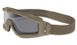 Балістичні окуляри-маска Oakley Alpha Halo Колір лінзи: Smoke Gray. Колір оправи: Terrain Tan. OKY-OO7065-03 фото 1