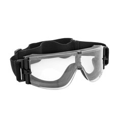 Балістичні окуляри-маска Bolle Tactical X800 III з прозорою линзою та кейсом.