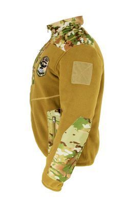 M-GEAR Кофта військова 93ОМБР ворон fleece койот cordura mc