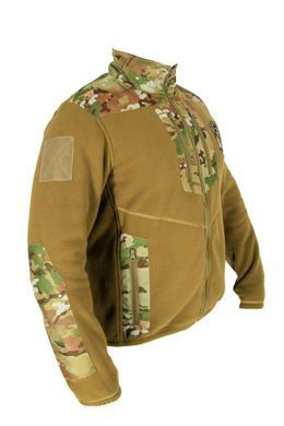M-GEAR Кофта військова 93ОМБР ворон fleece койот cordura mc