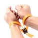 Тактические пластиковые наручники. Китай Handcuffs-Orange фото 2