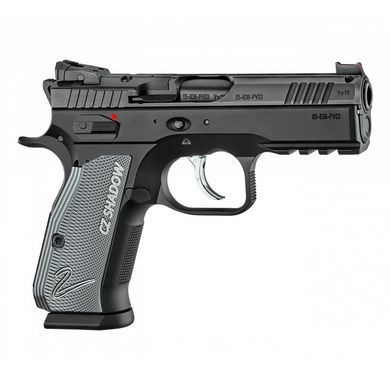 Спортивный пистолет CZ SHADOW 2 COMPACT OR 9x19MM 17+2 RND Чёрный CZ-2008623 фото Orkov.net