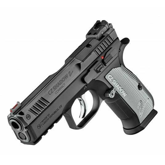 Спортивный пистолет CZ SHADOW 2 COMPACT OR 9x19MM 17+2 RND Чёрный