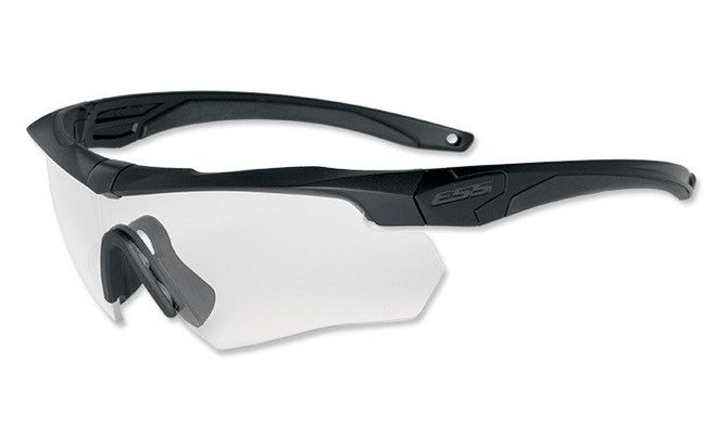 Баллистические, тактические очки ESS Crossbow 3LS с линзами: Прозрачная / Smoke Gray/Hi-Def Yellow. Цвет оправы: Черный., ESS740-0387 фото