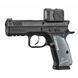 Спортивный пистолет CZ SHADOW 2 COMPACT OR 9x19MM 17+2 RND Чёрный CZ-2008623 фото Orkov.net 4/6