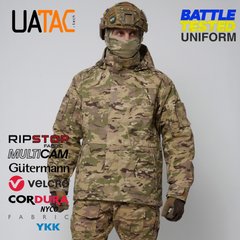 Штурмова куртка UATAC Gen 5.2 Multicam STEPPE (Степ). Куртка пара з флісом, 1742315613 фото