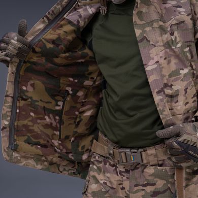 Штурмова куртка UATAC Gen 5.2 Multicam STEPPE (Степ). Куртка пара з флісом, 1742315613 фото