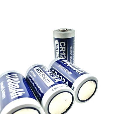 Батарея литиевая CR123A 1700mAh 3V Lithium bat_cr123A_1700 фото Orkov.net