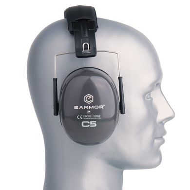 Пасивні тактичні навушники Earmor C5., C5-26NRR-C5A фото