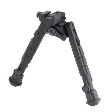 Сошки UTG - Bipod Recon 360 TL  7" - 9" дюймов  с креплением на планку на Пикатинни , TL-BP01-B фото