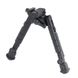 Сошки UTG - Bipod Recon 360 TL  7" - 9" дюймов  с креплением на планку на Пикатинни  TL-BP01-B фото 1