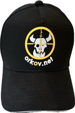 Фірмова кепка ORKOV.NET закритого типу. Чорний, Чорний, Універсальний