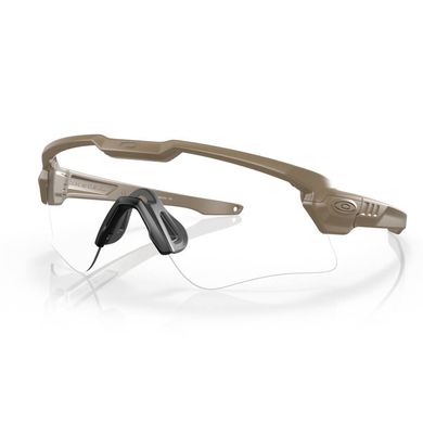 Баллистические, тактические очки Oakley SI Ballistic M Frame Alpha с линзами: Прозрачная/Smoke Gray. Цвет оправы: Terrain Tan., OKY-OO9296-07 фото