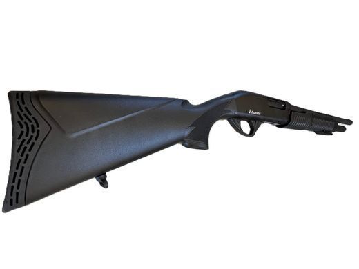 Гладкоствольная помповая винтовка Husan Arms HPA-1201, 12 калибра, ствол 50 см. Чёрный Husan-HPA-1201 фото Orkov.net