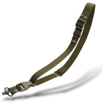Одноточечный тактический оружейный ремень Ragnarok "Loki" - крепление H&K карабин, OD Green / Олива LOKI-O фото Orkov.net