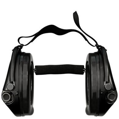 Активные наушники для стрельбы Sordin Supreme Pro-X Neckband Black с задним держателем под шлем 76302-X-02-S фото Orkov.net