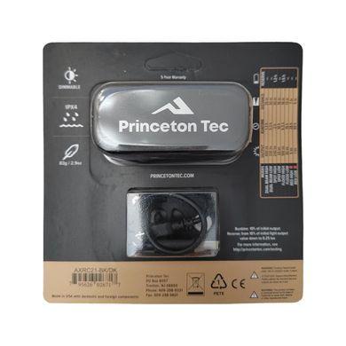 Налобный фонарь Princeton Tec Axis Rechargeable 450lm Black