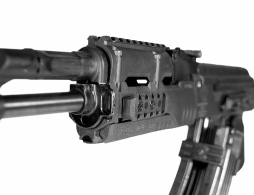 Полімерна цівка MFT TEKKO для AK47 з системою планок Picatinny., TP47IRS-BL фото
