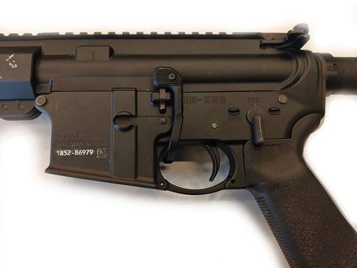 Напівавтоматичний нарізний карабін Ruger AR-556 MPR, калібр .223 Rem Чорний Ruger-AR-556-Used фото Orkov.net
