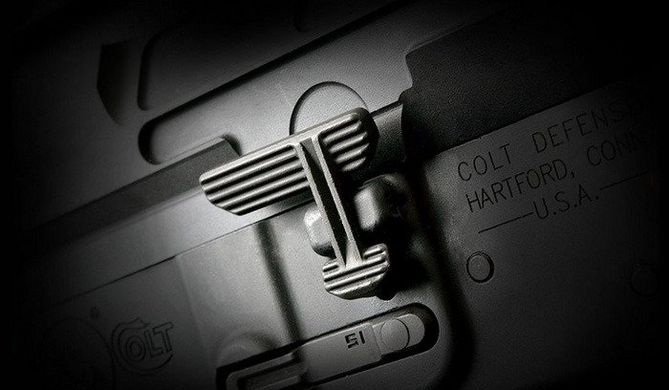 Подовжений важіль зняття ствольної затримки Strike Industries Bolt Catch для карабінів AR., SI-AR-XBC фото