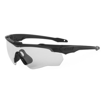 Балістичні, тактичні окуляри ESS Crossblade зі змінними лінзами: Прозора/Smoke Gray Колір оправи: Чорний ESS-EE9032-02, ESS-EE9032-02 фото