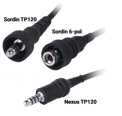 Активні тактичні навушники для стрільби Supreme Mil CC Neckband Nexus з заднім тримачем під шолом. Зелений Sordin-76332-06-S-Green фото Orkov.net