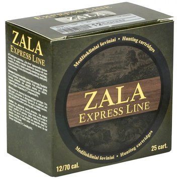 Патроны для охоты 12/70 дробь №1 (4.00 мм), 32 г &mdash; Zala Arms Express Line 12/70 дробь №1 (4.00 мм) навеска 32 г, 25 патронов zala-15290074 фото Orkov.net