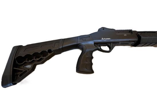 Гладкоствольна напівавтоматична рушниця Husan Arms HPA-1205 12 калібру, ствол 50 см. Чорна Husan-HPA-1205 фото Orkov.net