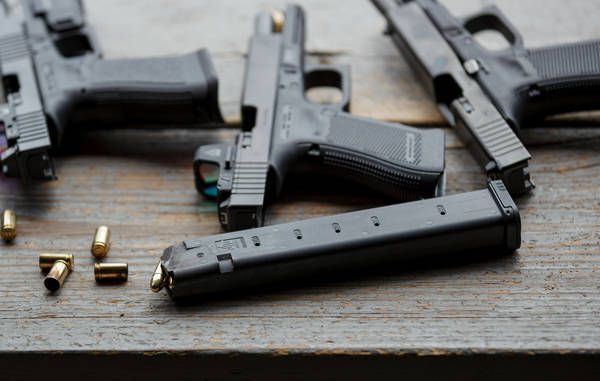 Полімерний магазин UTG для пістолета Glock на 33 патрони 9x19mm., RBT-GL933 фото