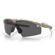 Балістичні тактичні окуляри Oakley SI Ballistic M Frame 3.0 Колір лінзи: Smoke Gray. Колір оправ: Dark Bone. OKY-OO9146-05 фото 1