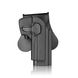 Жесткая полимерная поясная кобура AMOMAX для пистолетов Beretta 92, 92FS, M9 под правую руку. AM-T92G2 фото 1