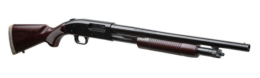Ружьё гладкоствольное Mossberg M500A Retrograde кал.12 Black/Brown MOSSBERG-2007681 фото Orkov.net