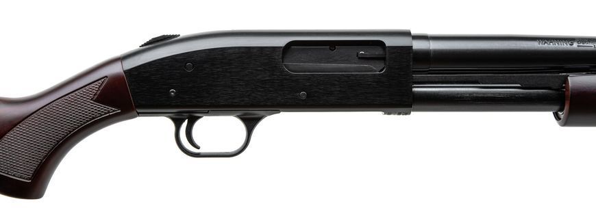 Ружьё гладкоствольное Mossberg M500A Retrograde кал.12 Black/Brown MOSSBERG-2007681 фото Orkov.net