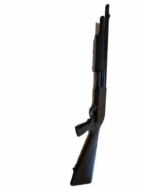 Гладкоствольна помпова рушниця HPA-1202, 12 калібру, ствол 50 см. Чорний Husan-HPA-1202 фото Orkov.net