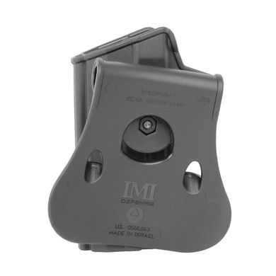 Жорстка полімерна поясна поворотна кобура IMI Defense для H&K USP Full Size .45 під праву руку., IMI-Z1210 фото