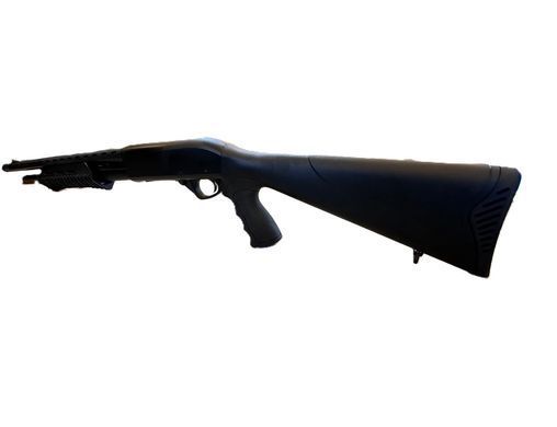 Гладкоствольна помпова рушниця HPA-1202, 12 калібру, ствол 50 см. Чорний Husan-HPA-1202 фото Orkov.net