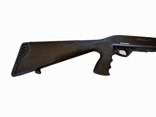 Гладкоствольна помпова рушниця HPA-1202, 12 калібру, ствол 50 см. Чорний Husan-HPA-1202 фото Orkov.net