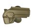Жесткая полимерная поясная кобура AMOMAX для пистолетов Beretta 92, 92FS, M9 под правую руку., AM-T92G2F фото